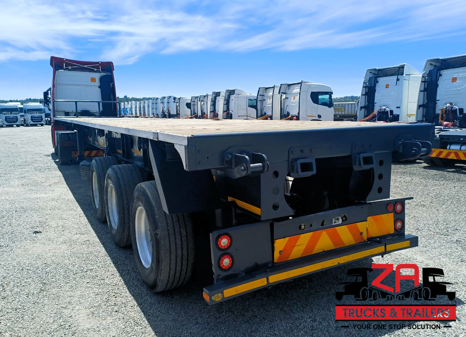 2011 AFRIT TRI AXLE FLAT DECK TRAILERS #53306